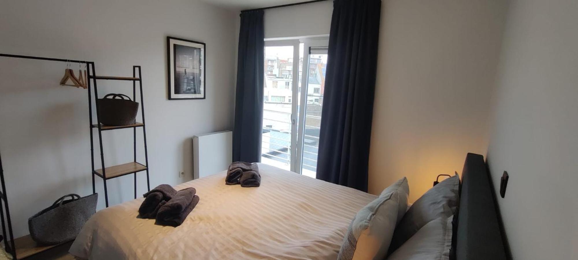 Luxueus, Ruim Appartement Op 350M Van Het Strand Oostende Eksteriør bilde
