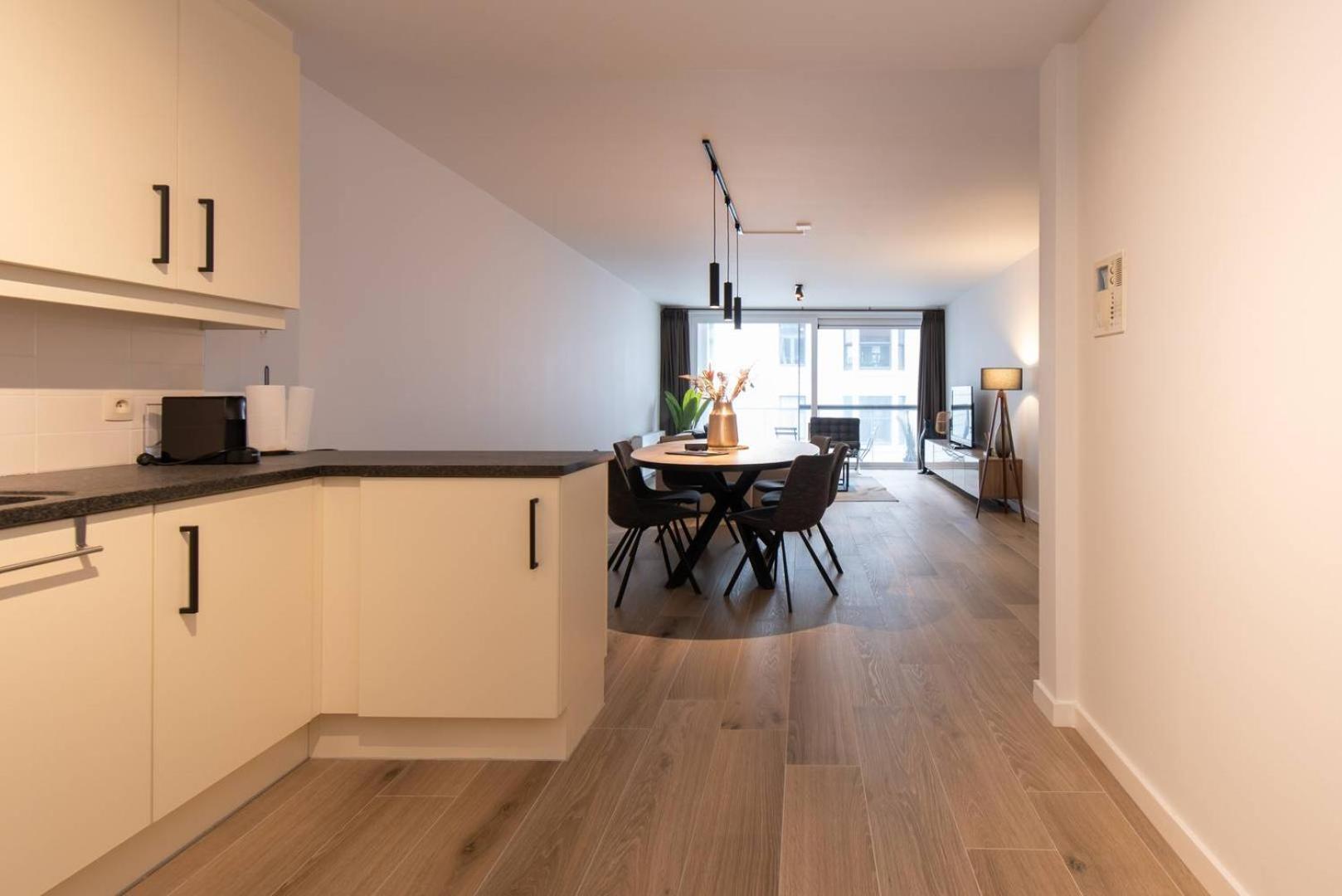 Luxueus, Ruim Appartement Op 350M Van Het Strand Oostende Eksteriør bilde