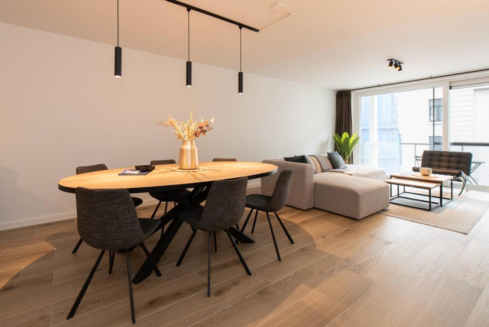 Luxueus, Ruim Appartement Op 350M Van Het Strand Oostende Eksteriør bilde