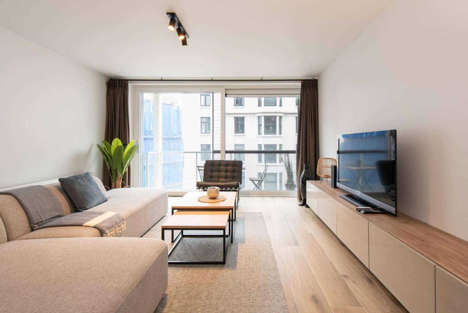 Luxueus, Ruim Appartement Op 350M Van Het Strand Oostende Eksteriør bilde