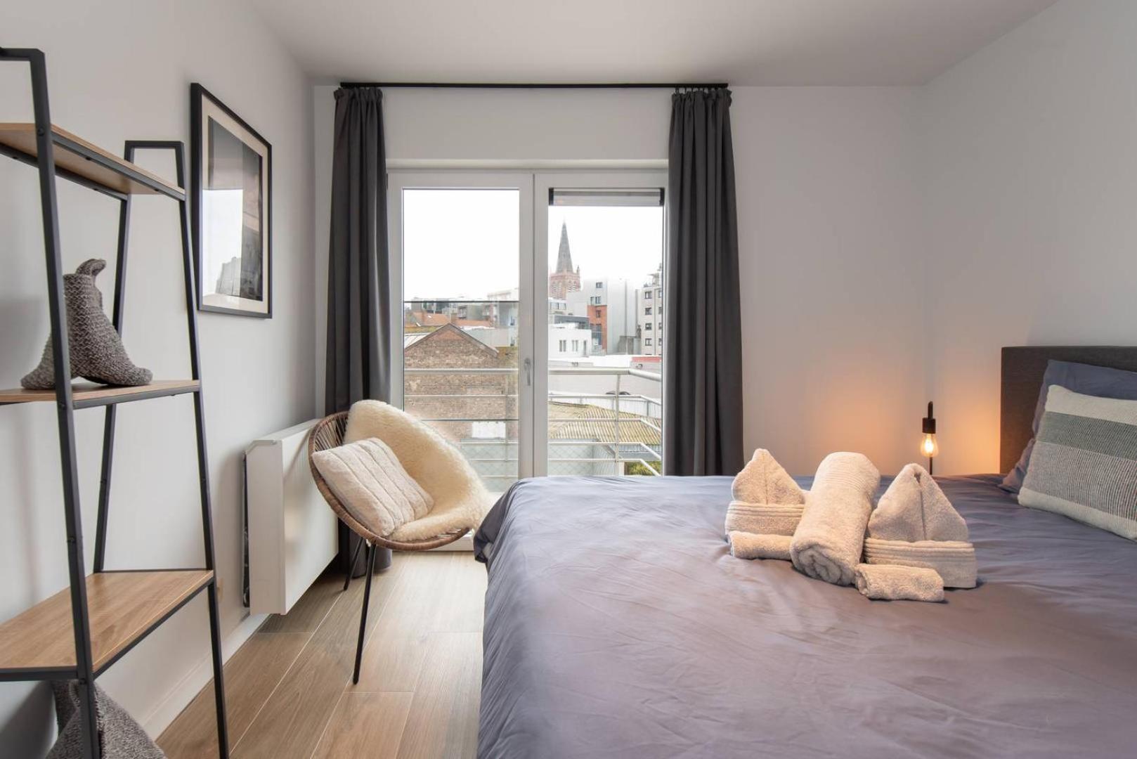 Luxueus, Ruim Appartement Op 350M Van Het Strand Oostende Eksteriør bilde