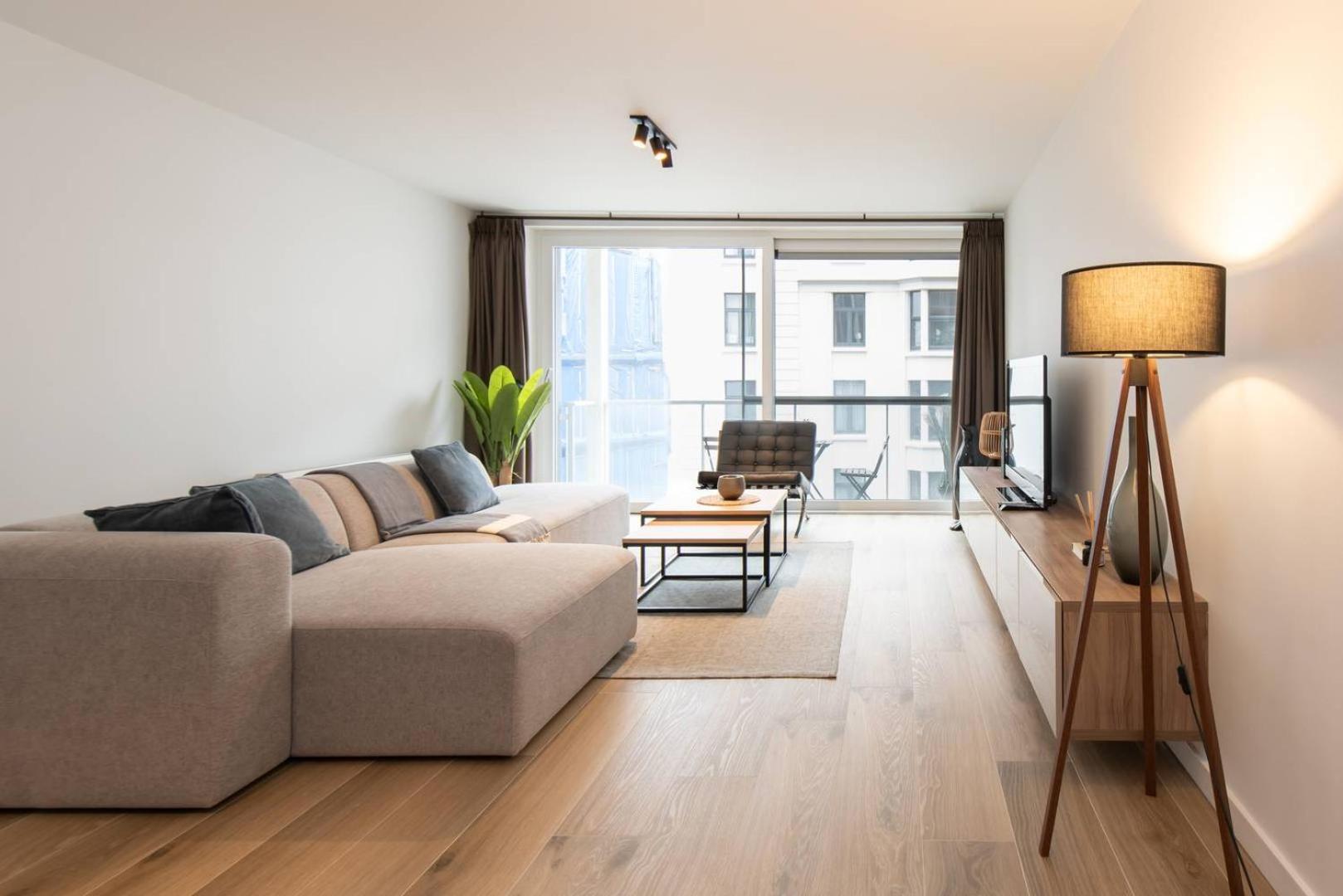 Luxueus, Ruim Appartement Op 350M Van Het Strand Oostende Eksteriør bilde